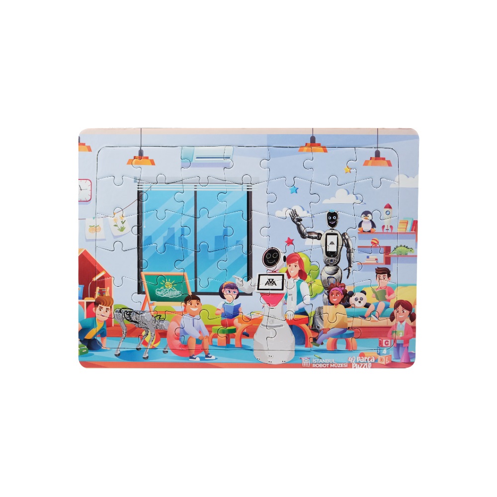 AKINROBOTICS Puzzle (42 Parça)