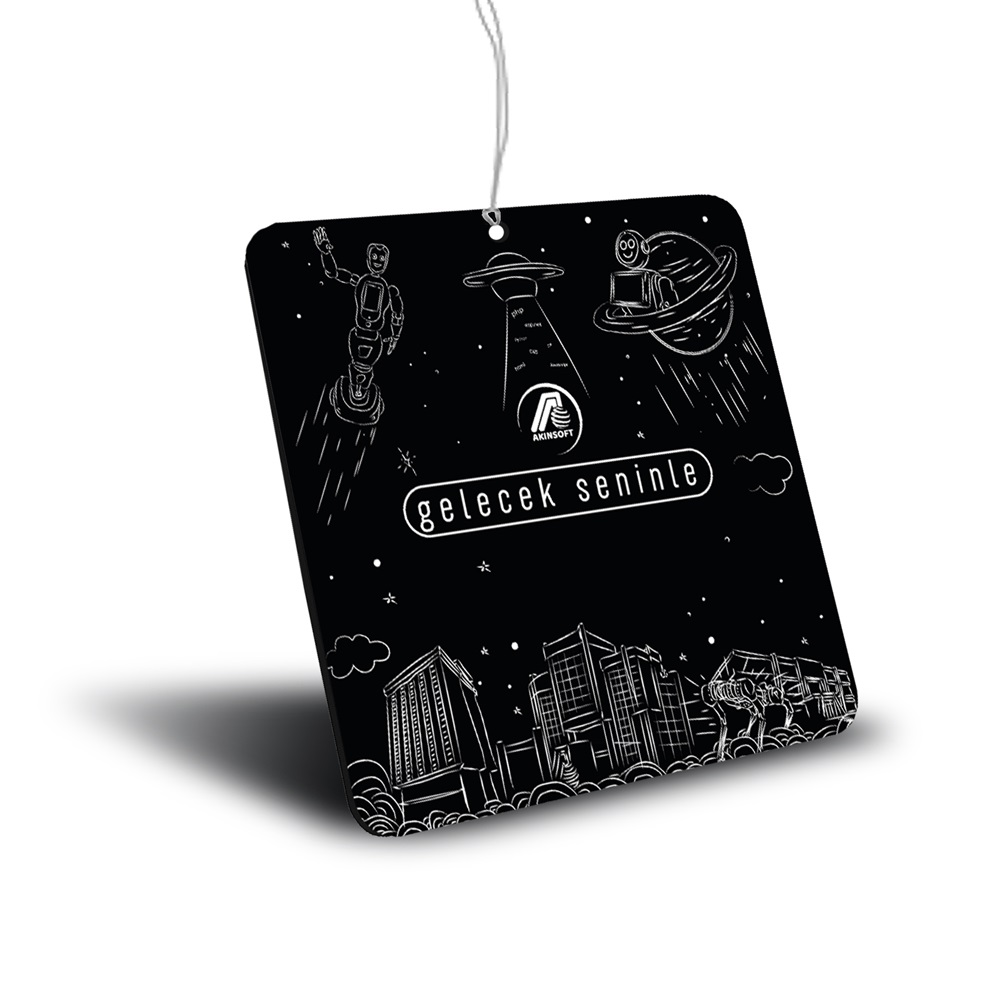 AKINSOFT & AKINROBOTICS Araç Kokusu (10 Adet)