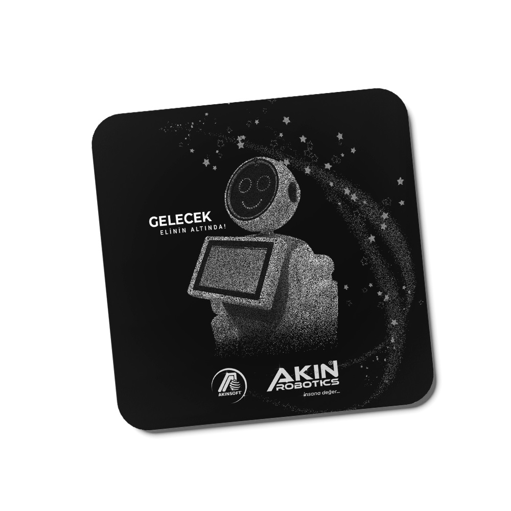 AKINSOFT-AKINROBOTICS Bardak Altlığı