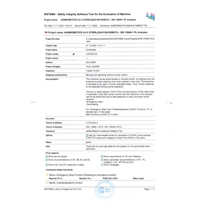 UV-C Sterilizasyon Robotu